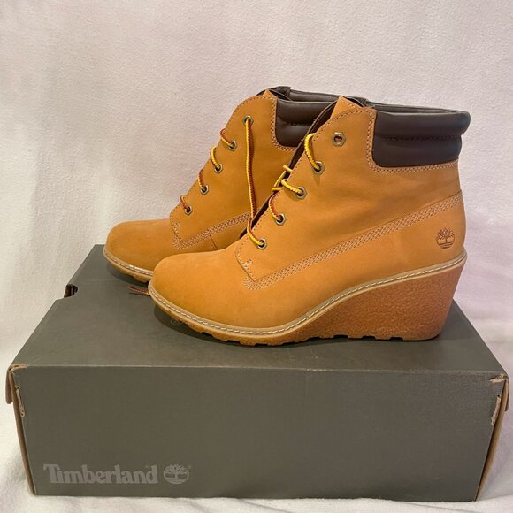 Timberland wedge women's Femme 8 Wide - Picture 3 of 8